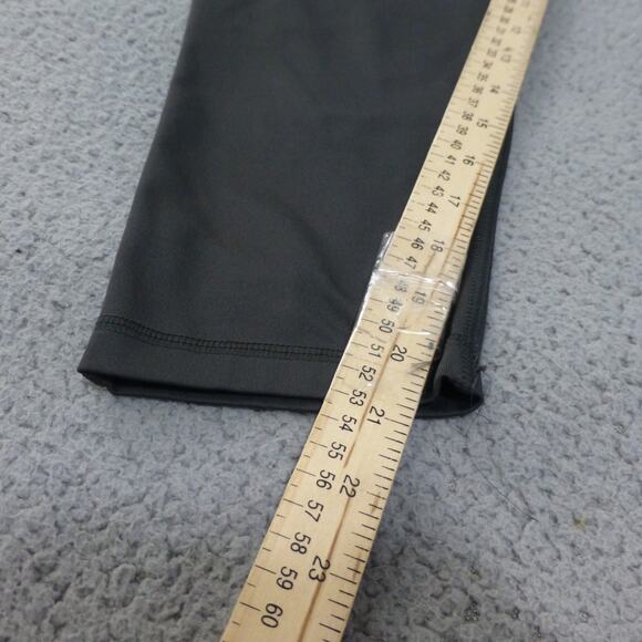 Adidas Leggings Womens Medium Capri Gray Pull On Workout Gym Running Climalite - Picture 9 of 11